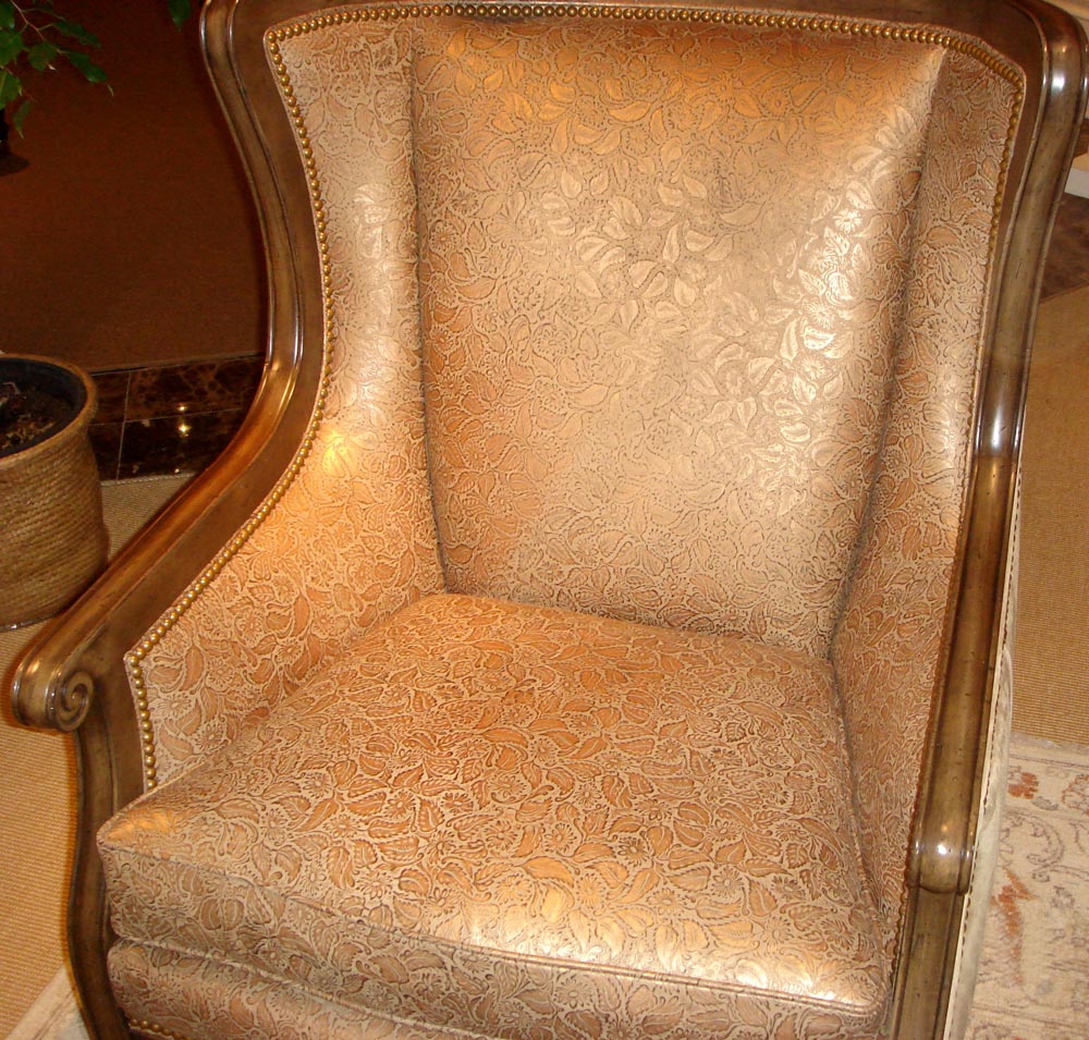 Townsend Leather's Expressions Cowhide Indian Ginger Floreale