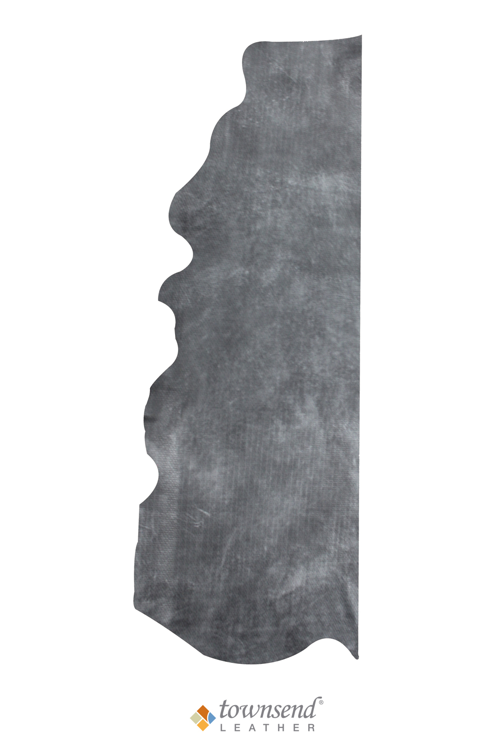 Townsend Leather's Lustrous Gem Gaufrage Cowhid Side Intuitive Tanzanite