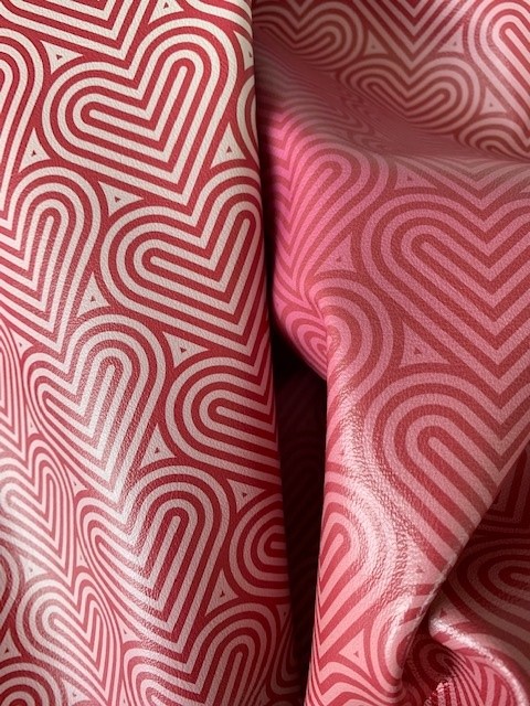 Townsend Leather Digitally Printed Love on Repeat