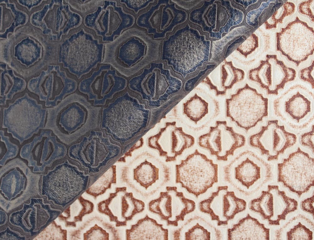 Townsend Leather's Ancient Gaufrage Cowhide Moroccan