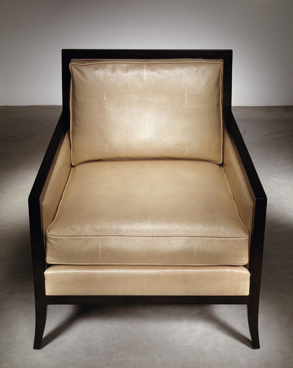 Townsend Leather's Galuchat Cowhide Japan Ivory