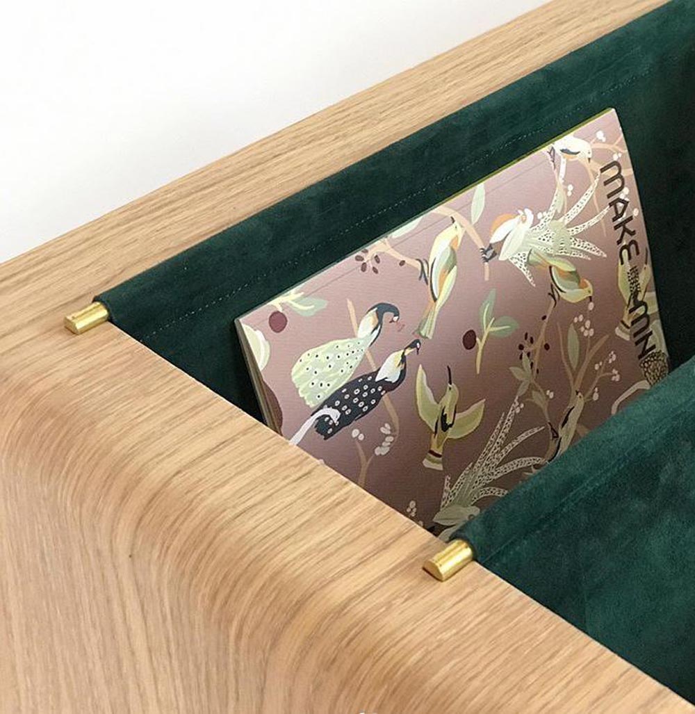 Townsend Leather's Soft Suede Cowhide Evergreen