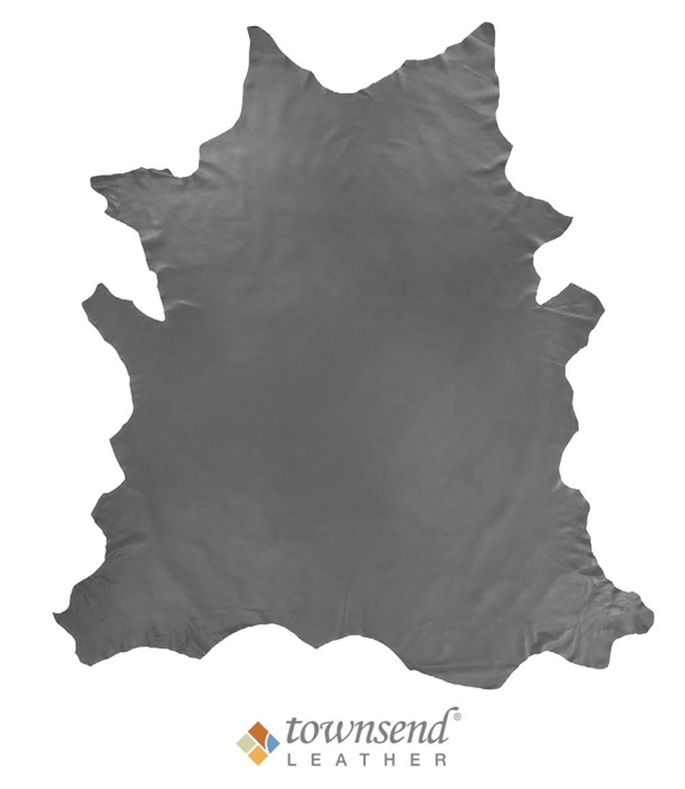 Townsend Leather's Taj Pearlized Cowhide Silver Cloud