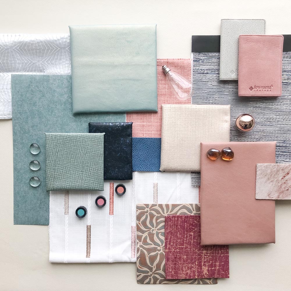 Townsend Leather's Fresh and Positive Mood Board