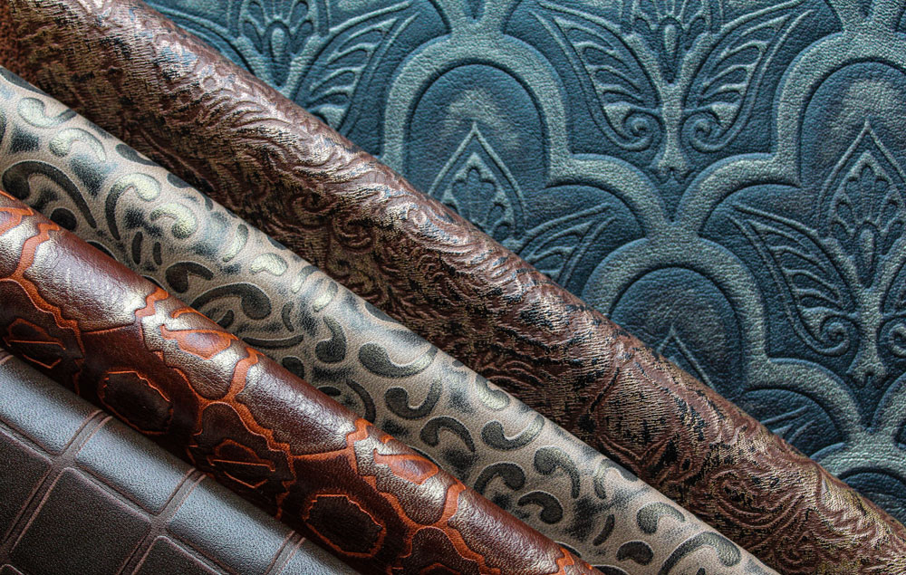 Townsend Leather's Aniline Gaufrage Cowhide