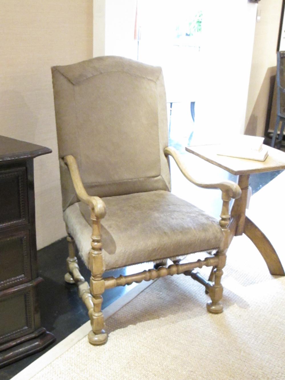 Townsend Leather's Toro Hair-on Cowhide White Cloud