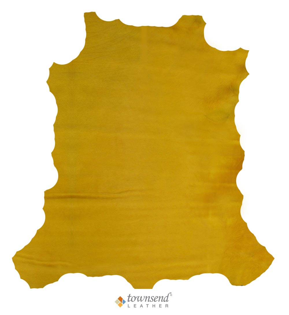 Townsend Leather's Toro Hair-on Cowhide Yellow Sun