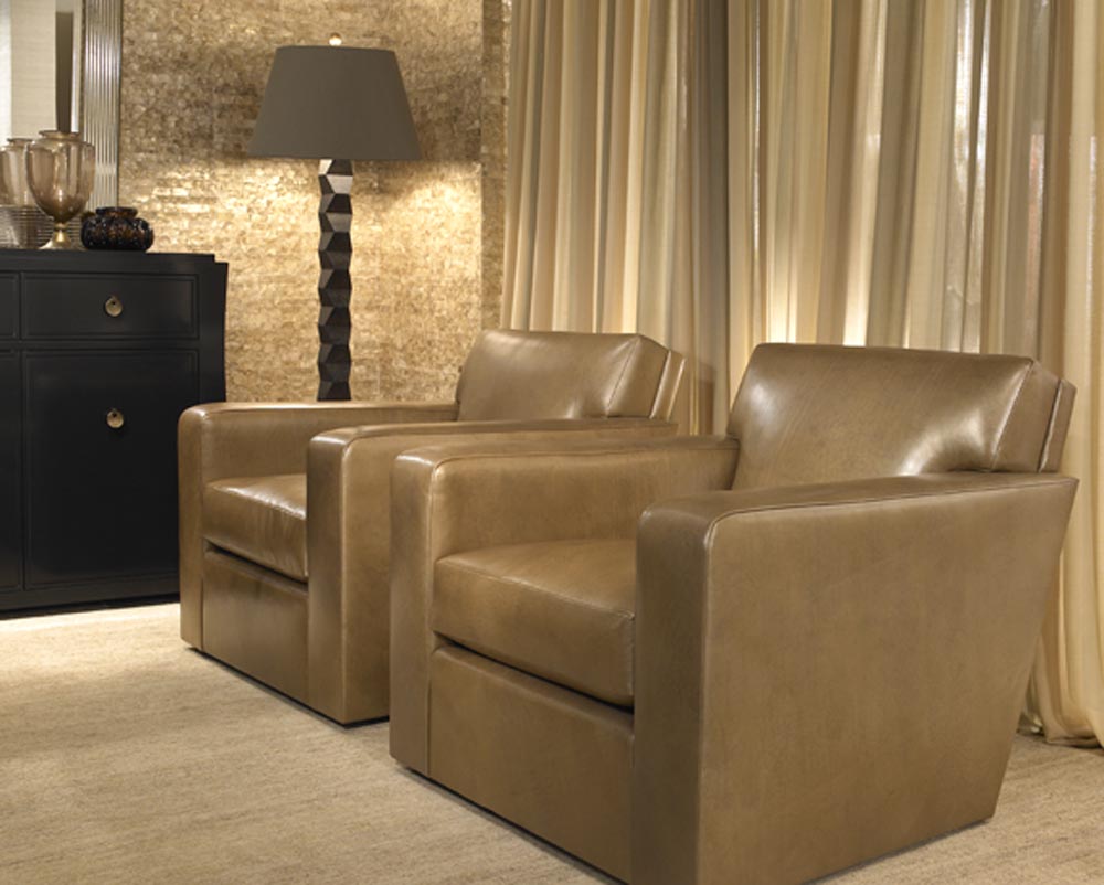 Townsend Leather's Brushed Metallic Cowhide Indian Ginger