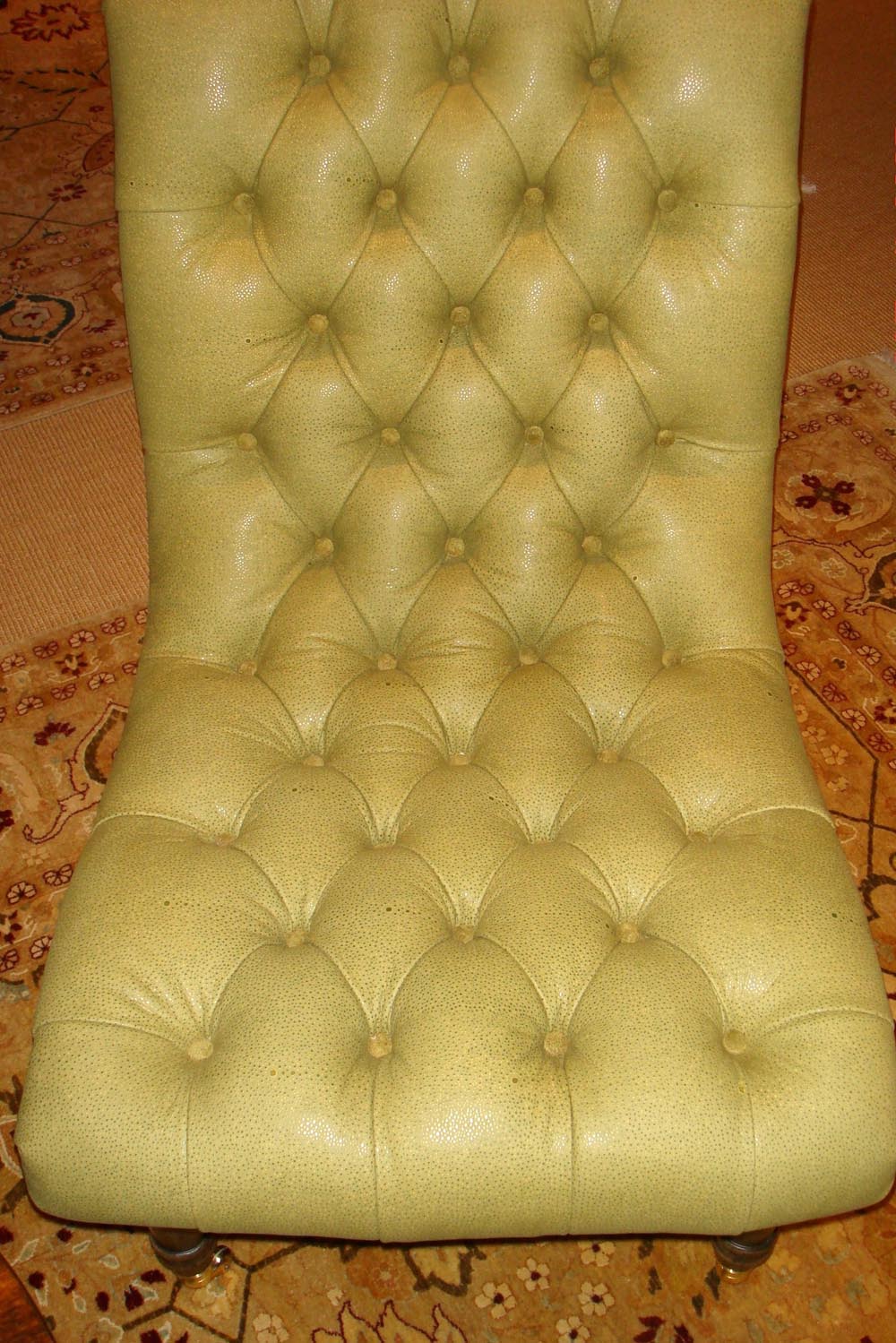 Townsend Leather's Fierce Fish Cowhide Green Oasis Stingray