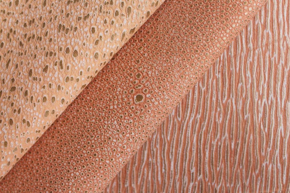 Townsend Leather's Fierce Fish Cowhide Misty Rose