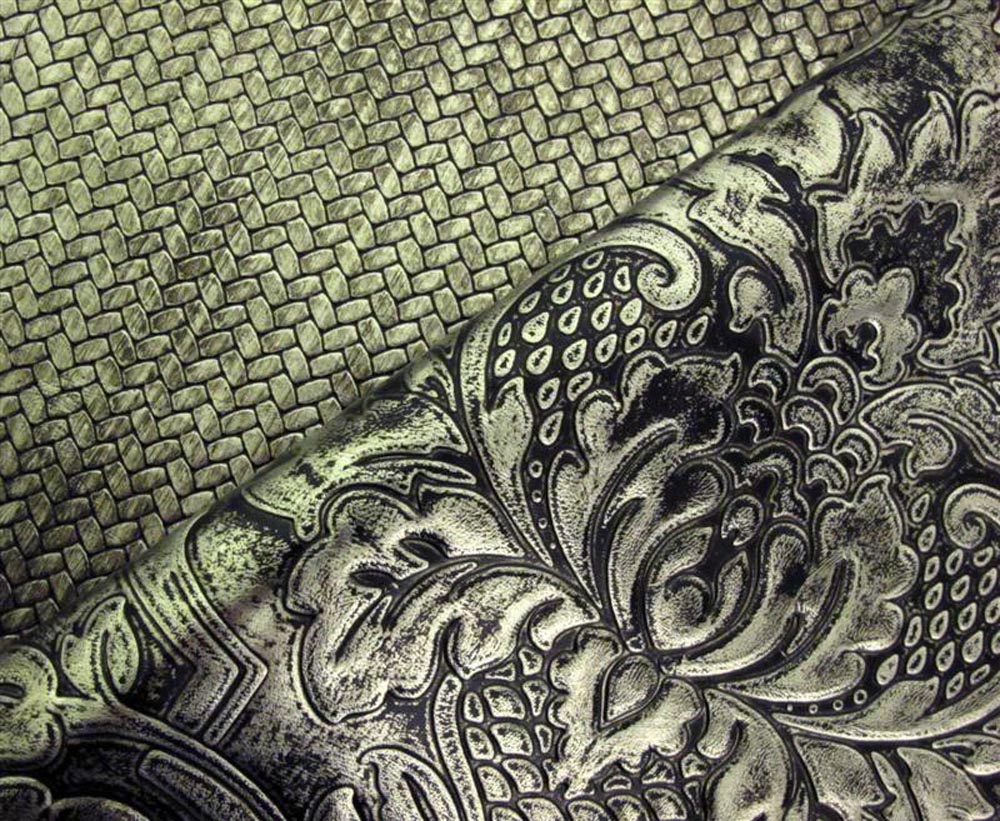 Townsend Leather's Razzle Dazzle Cowhide Silver