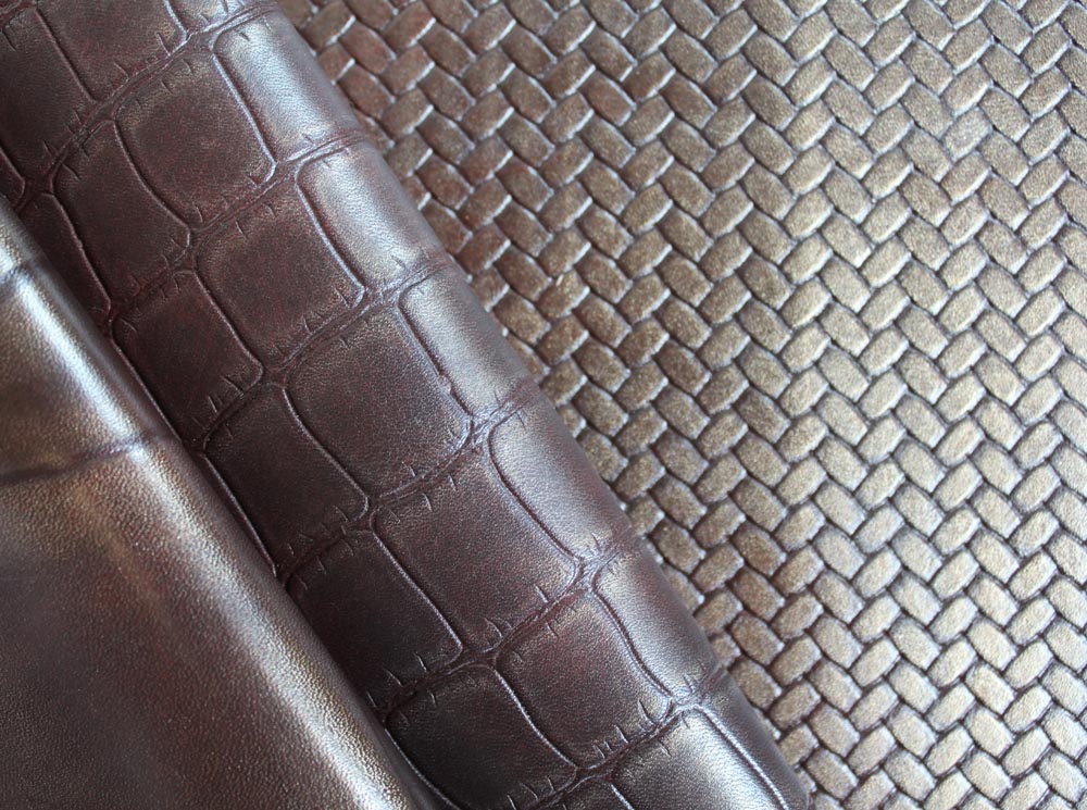 Townsend Leather's Vintage Engraved Cowhide