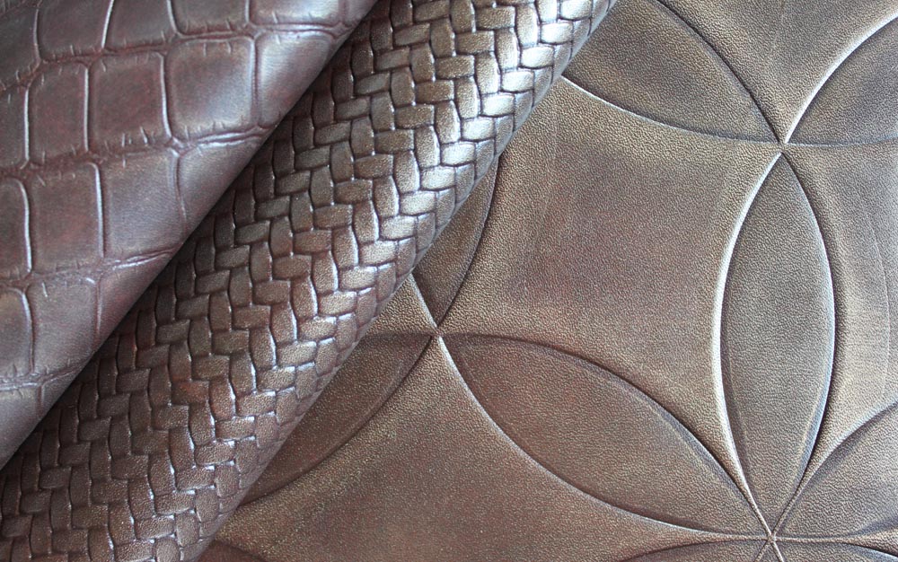Townsend Leather's Vintage Engraved Cowhide