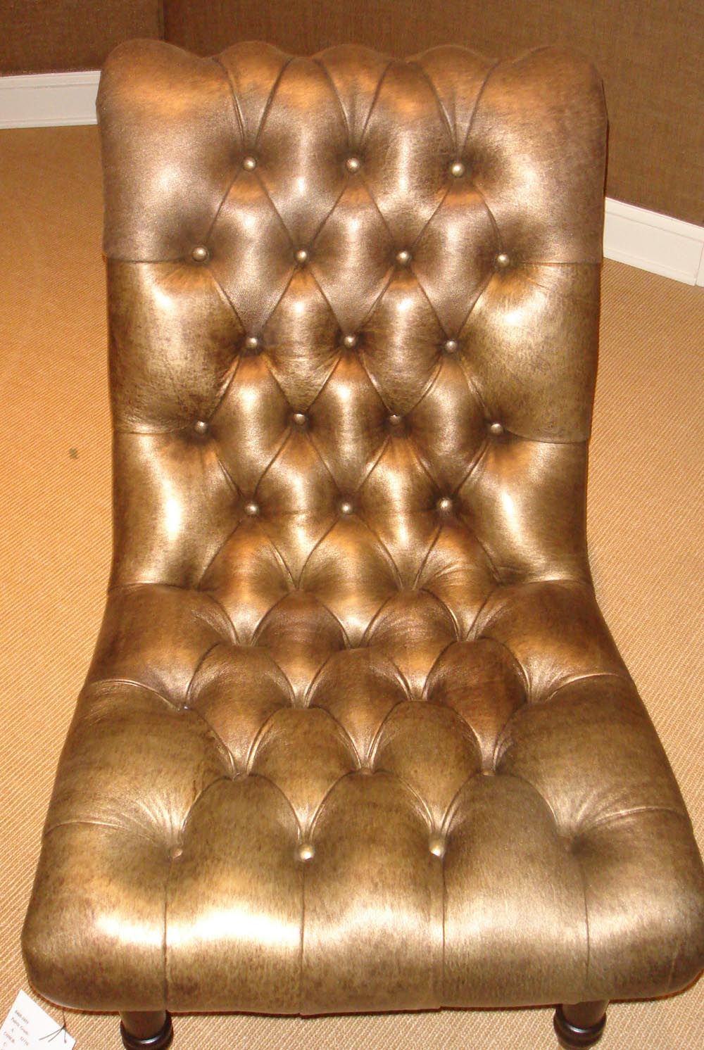 Townsend Leather's Brushed Metallic Lambskin Clove Spice