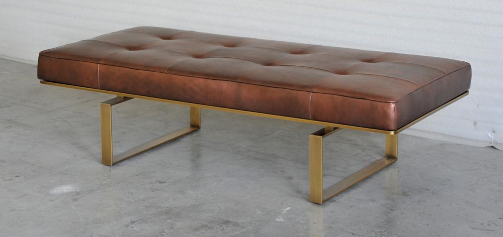 Townsend Leather's Brushed Metallic Lambskin Cinnamon Stick