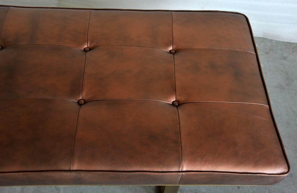 Townsend Leather's Brushed Metallic Lambskin Cinnamon Stick