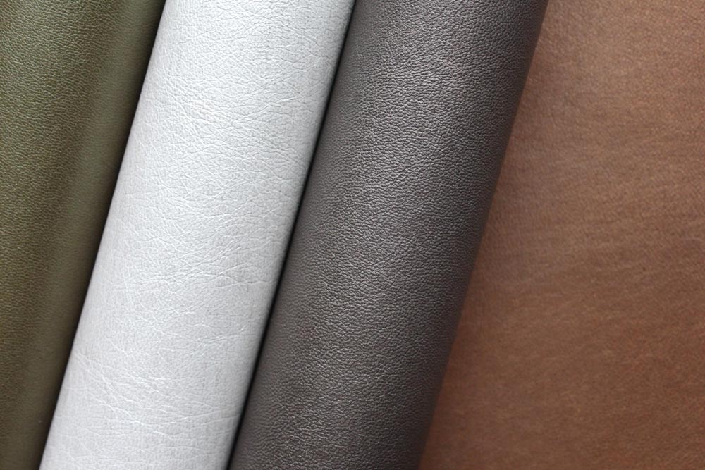 Townsend Leather's Brushed Metallic Lambskin