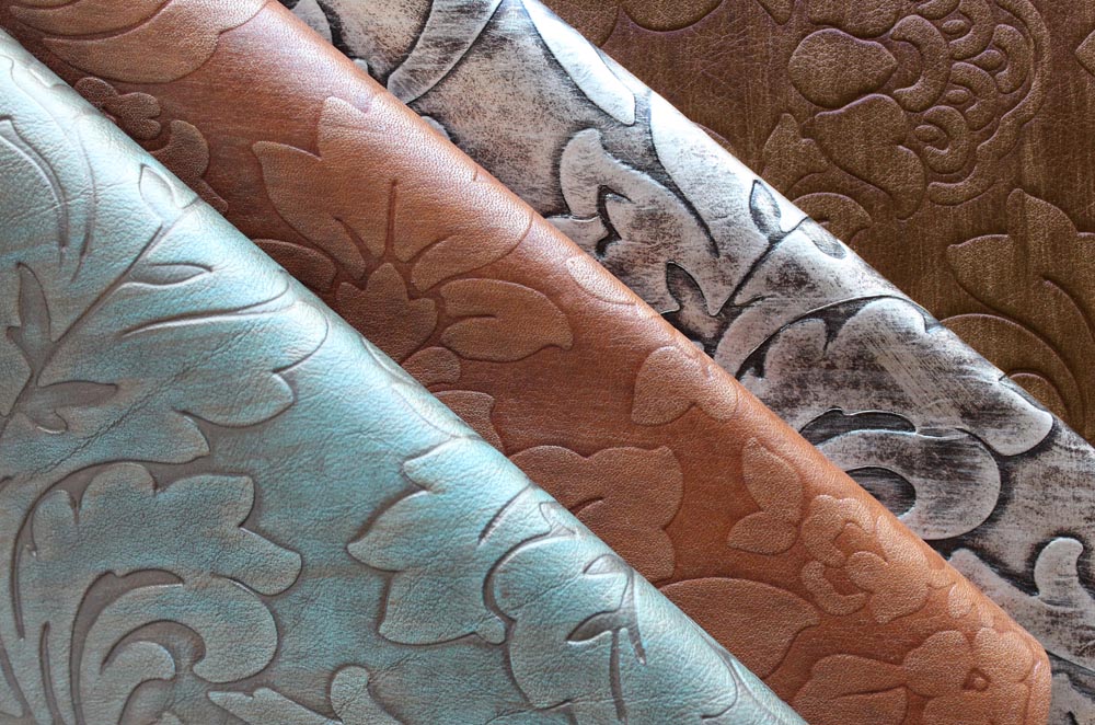 Townsend Leather's La Scala Damask by The Roger Thomas Collection