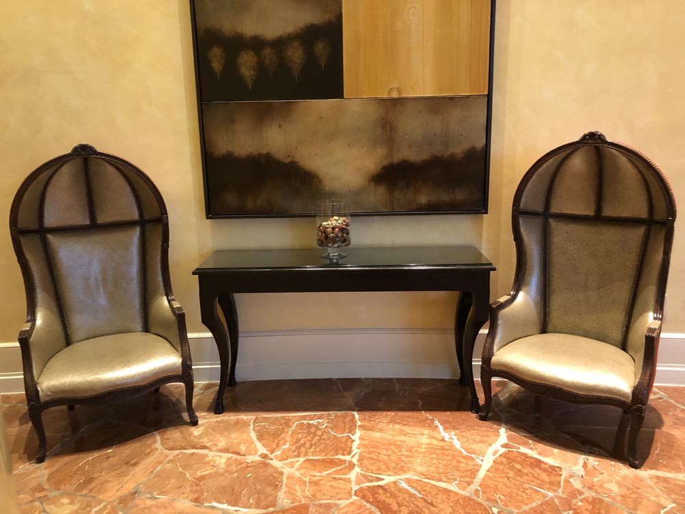 Townsend Leather's La Scala Damask by The Roger Thomas Collection Indulgent Ivory