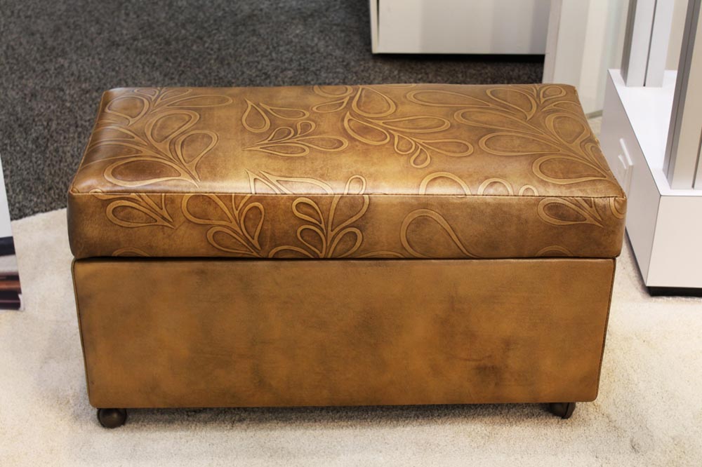 Stacy Garcia® Blue Label For Townsend Leather Boho Luxe Cowhide Golden