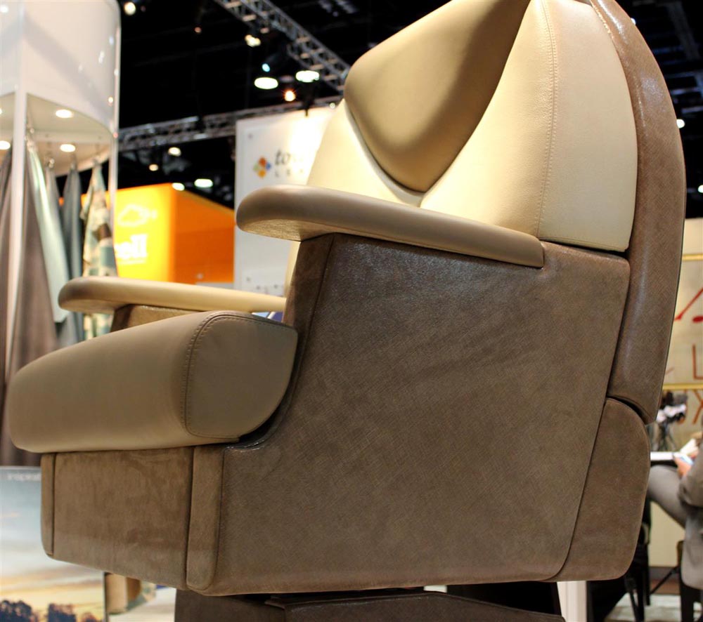 Townsend Leather's Shimmering Suede Excalibur Copper