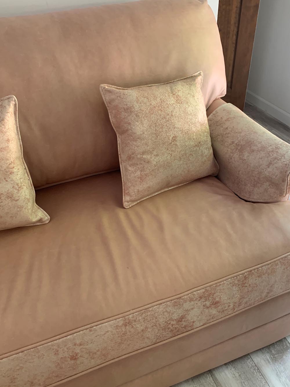 Townsend Leather's Metallic Luna Suede Custom Color