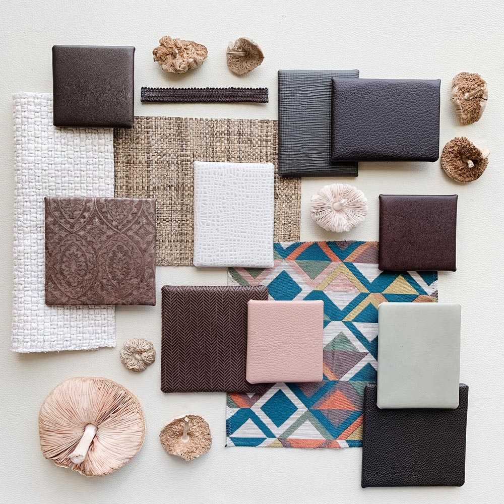 Townsend Leather's Mushroom Mood Board