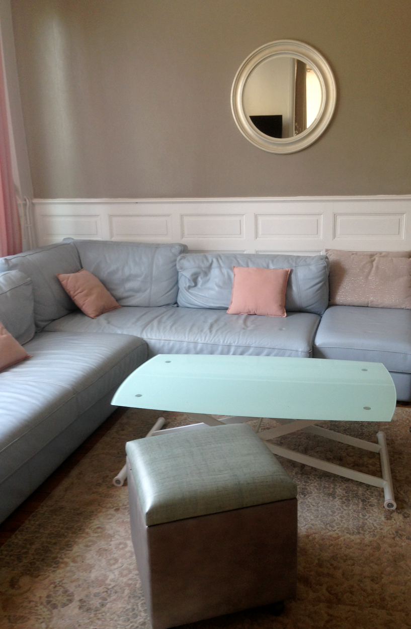 Stacy Garcia® Blue Label for Townsend Leather Resurfaced Cowhide Capri