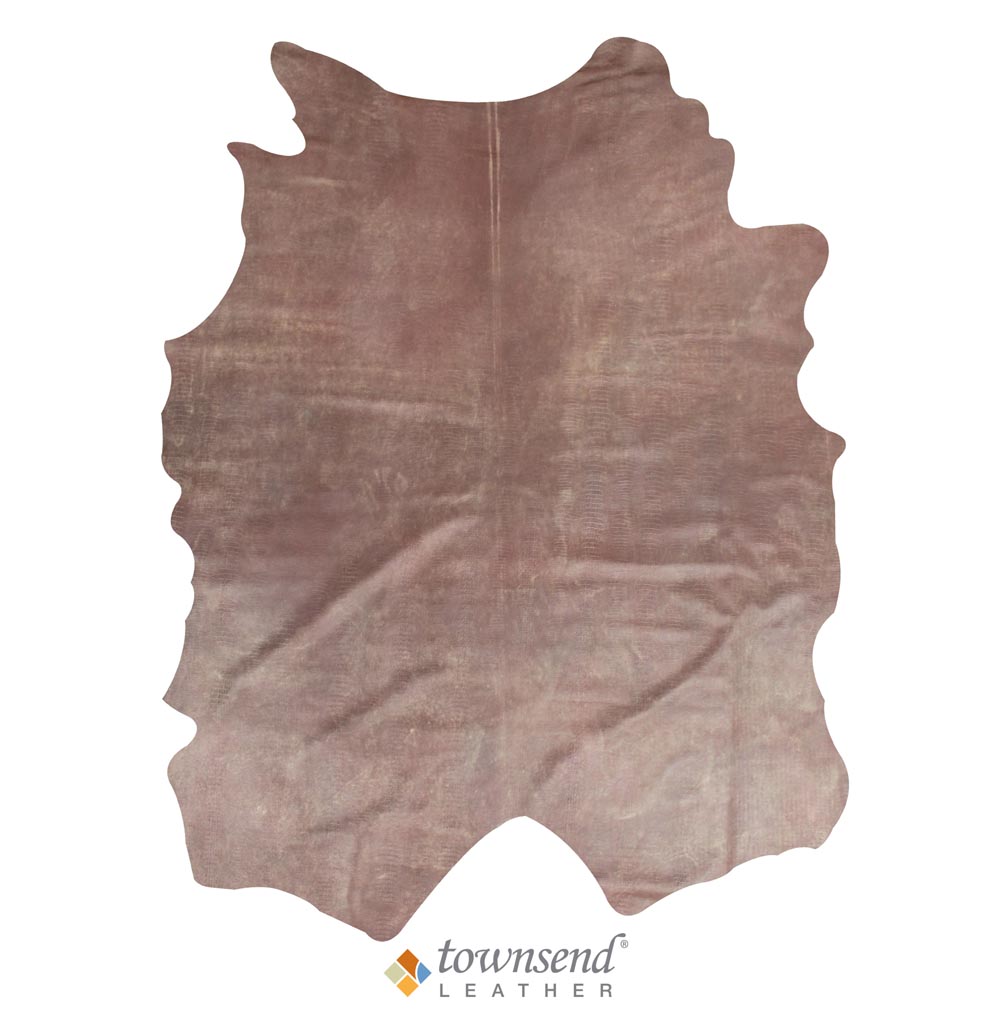 Townsend Leather's Lustrous Gem Embossed Cowhide Protective Hessonite Desert Lizard