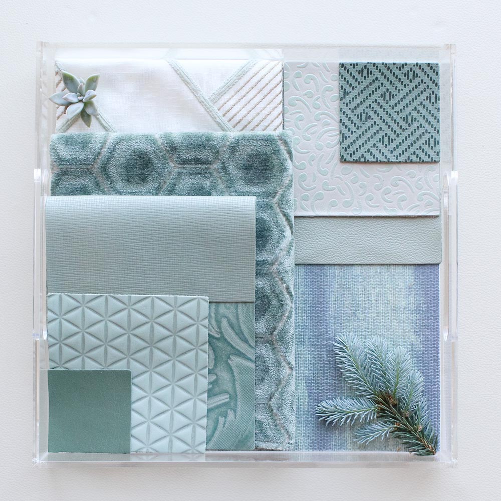 Townsend Leather's Mint Mood Board
